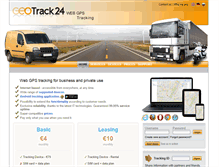 Tablet Screenshot of geotrack24.com